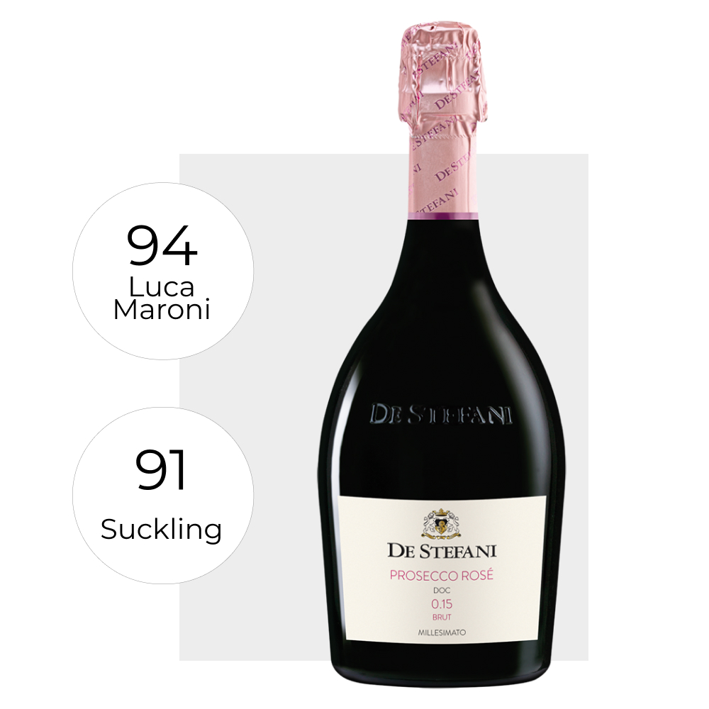de stefani rosé 0.15 millesimato 2022