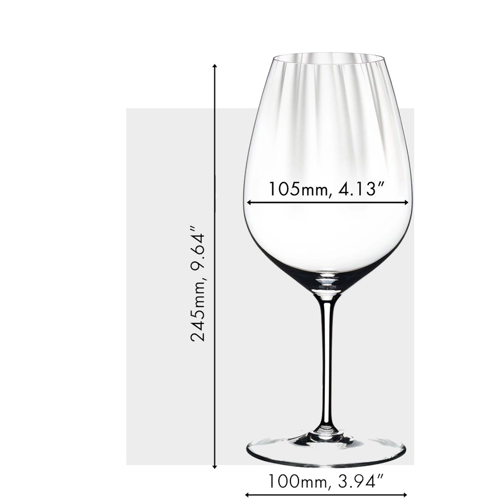 riedel cabernet size