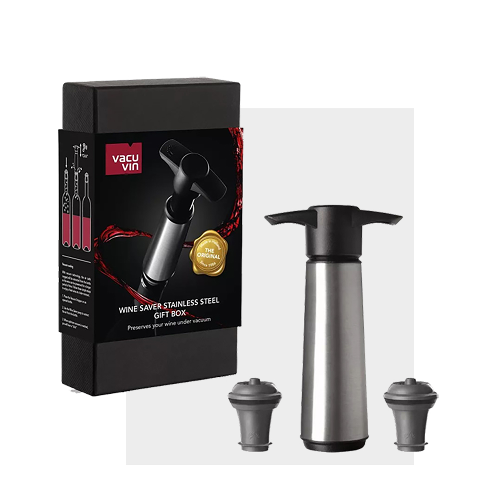 vacuvin vakumozo set inox