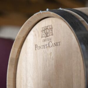 chateau pontet canet grand cru classe pauillac barrique chene