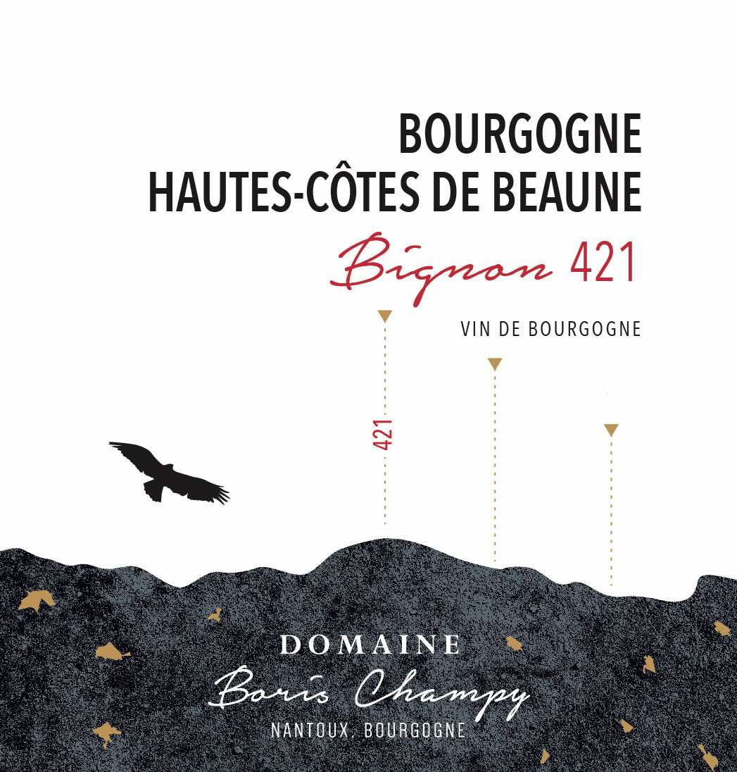 domaine boris champy bourgogne hautes cotes de beaune bignon 421 2022
