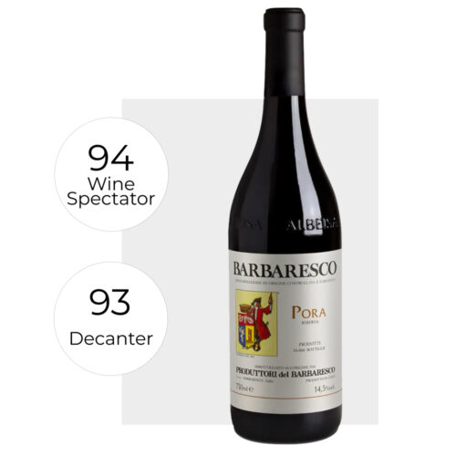 produttori del barbaresco barbaresco riserva "pora" 2019 (másolat)