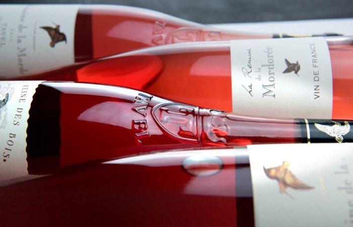 Tavel bottles